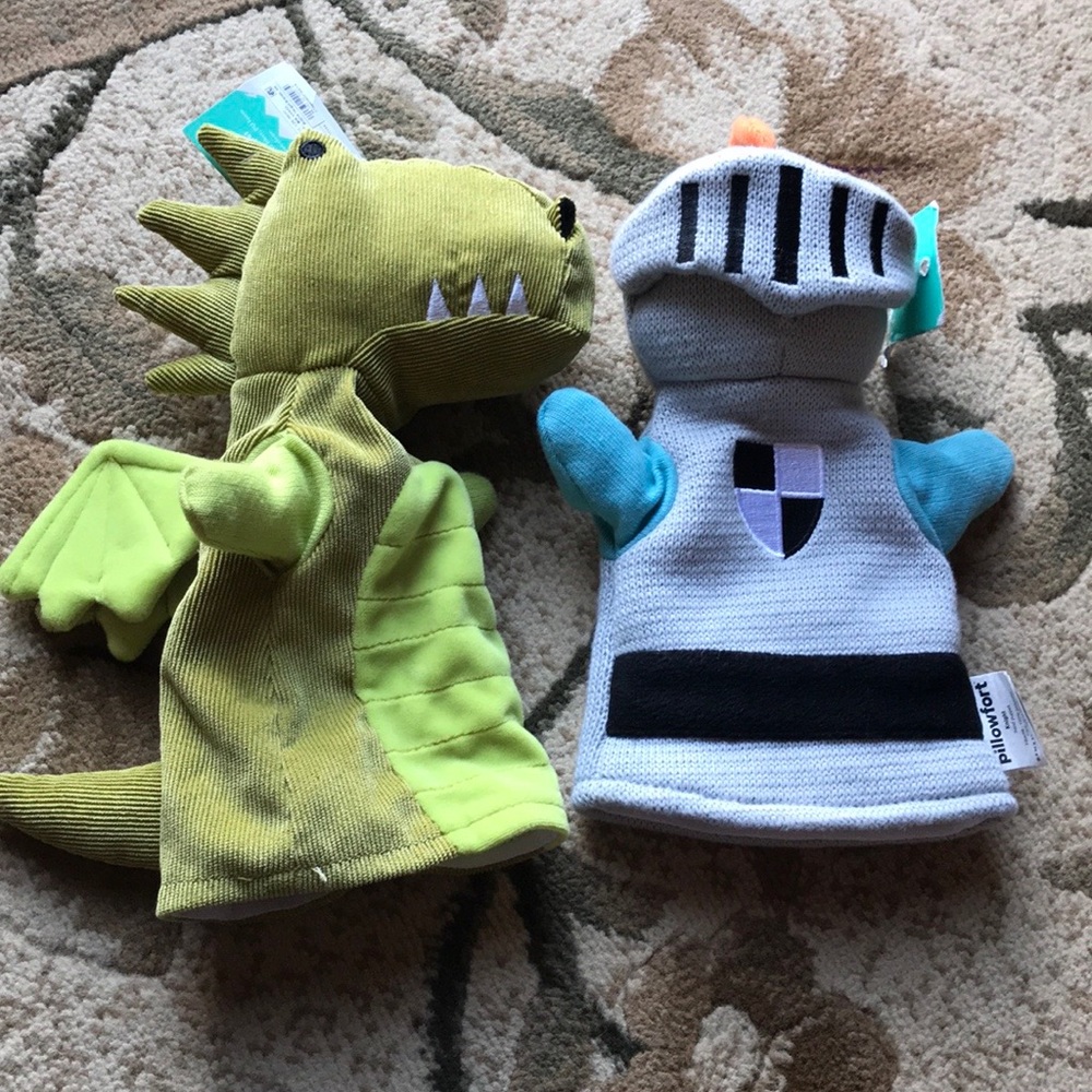 Knight/Dragon Hand Puppet